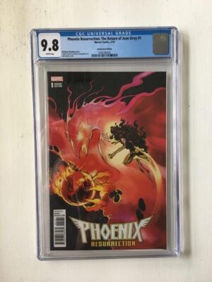 Phoenix Resurrection:The Return of Jean Grey Remastered 1:1000 CGC 9.8 John Byrne